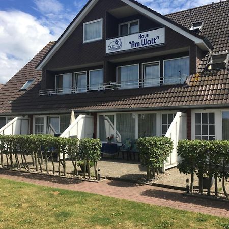 Apartmenthaus Am Watt Buesum Bagian luar foto